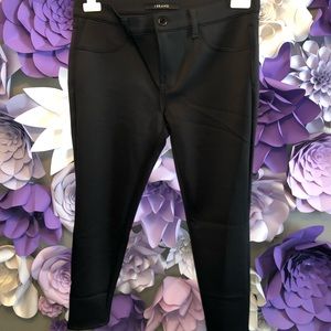 Neoprene Fabric Black Pants